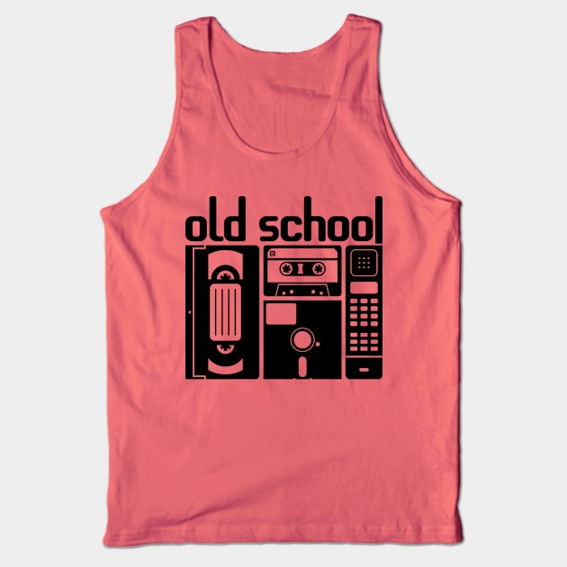 Old School Tech Tank Top by RisaRocksIt